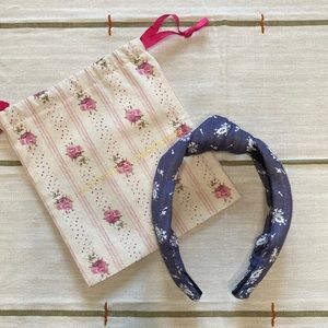 Lele Sadoughi x Love Shack Fancy Floral Chambray Headband